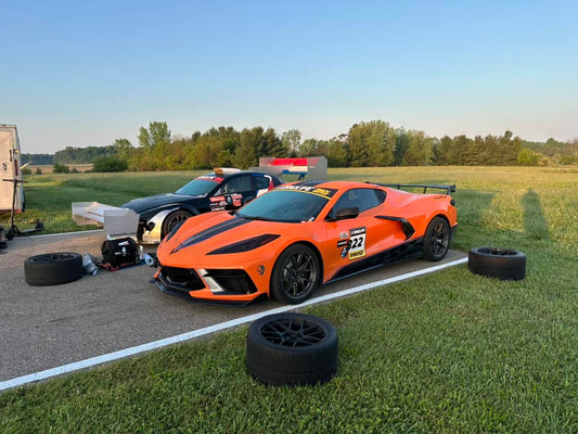 Justin Peachey at Gridlife Gingerman – C8 Corvette Time Attack and Vitour P1 vs. A052 Comparison